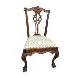 SOLID MAHOGANY CHIPPENDALE CHAIR