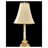 LENOX PORCELAIN DECORATIVE BUFFET LAMP
