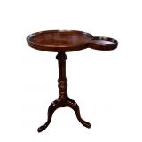 BRANDT MAHOGANY WINE TASTING TABLE