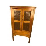 PUNCHED TIN POPLAR PIE SAFE
