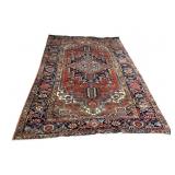 10 FT 4 IN X 7 FT 1 IN ANTIQUE HAND KNOTTED