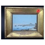 NEAPOLITAN SCHOOL 19TH CENT. GOUACHE PAINTING OF