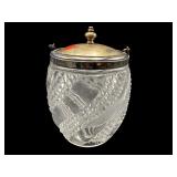 ANTIQUE BACCARAT ART NOUVEAU CRYSTAL BISCUIT
