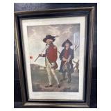 ENGLISH PRINT OF SOCIETY OF GOFFERS AT BLACKHEATH