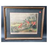 BACHELORS HALL PLATE 5 HAND COLORED LITHOGRAPH