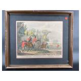 BACHELORS HALL PLATE 1 HAND COLORED LITHOGRAPH
