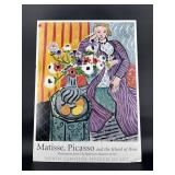 MATISSE AND PICASSO PRINT ON POSTER