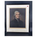 COPY OF REMBRANDT PORTRAIT OF THOMAS JEFFERSON