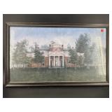 THE WORLDS OF THOMAS JEFFERSON AT MONTICELLO PRINT