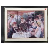 COPY OF A RENOIR PRINT IN FRAME