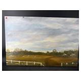 SHEEP FARM OIL ON CANVAS