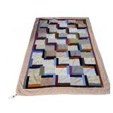 61x43 IN MACHINE MADE BABY SUMMER QUILT