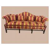 ANTIQUE CHIPPENDALE HUMPBACK SOFA