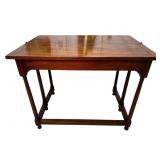 W.A KITTINGER FLIP TOP CONSOLE TABLE