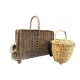 LOT OF 2 BASKETS