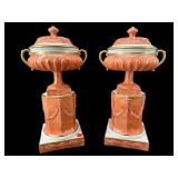 2 CHELSEA HOUSE PORT ROYAL URNS ON STANDS