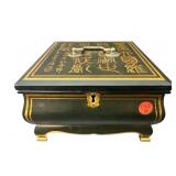 DECORATOR ORIENTAL FOOTED BOX