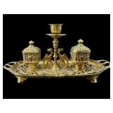 ANTIQUE WILLIAM TONKS AND SONS ORNATE BRASS