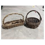 LOT OF 2 BASKETS