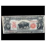 RARE 1901 $10 BUFFALO NOTE