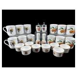 24 PCS ROYAL WORCESTER WILD HARVEST CHINA