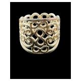STERLING SILVER FILAGREE RING