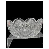 ANTIQUE BRILLIANT CUT CRYSTAL BOWL