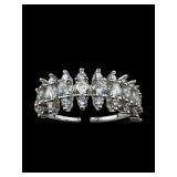 STERLING SILVER BELKï¿½S CZ RING IN BOX. NEW IN THE