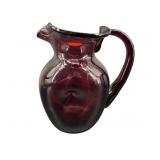 BLENKO AMETHYST HAND BLOWN PITCHER
