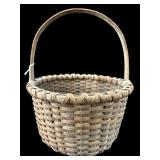 ANTIQUE WOVEN GATHERING BASKET