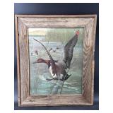 DUCK OIL PAINTING