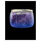 DESIGNER JAY KING STERLING SILVER AMETHYST RING;