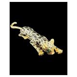 LARGE VINTAGE TIGER BROOCH