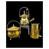 LOT OF 3 BRASS FIRE STARTERS
