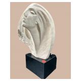 AUSTIN PRODUCTIONS CHALKWARE BUST ON STAND