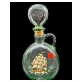 OLD FITZGERALD FLAGSHIP DECANTER WITH STOPPER