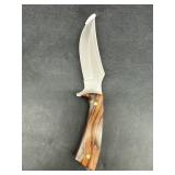 10 INCH FOXED BLADE HUNTING KNIFE
