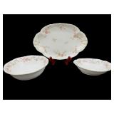 3 PC LOT HUTSCHENREUTHER GERMANY LORENZ PORCELAIN