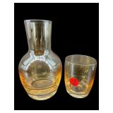 IRIDESCENT GLASS TUMBLER SET