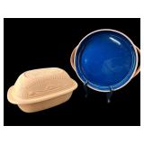 3 PC LOT TERRACOTTA BAKINGWARE