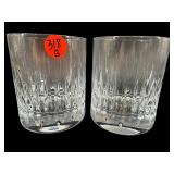 PR REED AND BARTON CRYSTAL HIGHBALL GLASSES