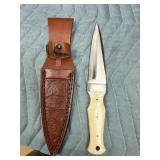 BONE HANDLE SINGLE EDGE DAGGER