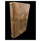 ANTIQUE 1803 GERMAN EDITION BOOK OF PSALMS