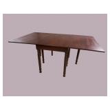 WILLETT FURNITURE CHERRY TWISTED LEG DROP LEAF