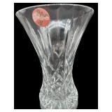 ROYAL BRIERLY CRYSTAL FLARED VASE
