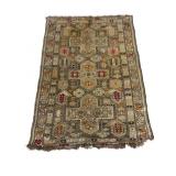 4FT 10IN X 3FT 6IN ANTIQUE HANDMADE RUNNER
