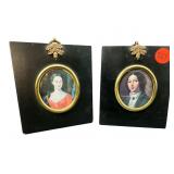 PR OF MINIATURE PORTRAIT PAINTINGS
