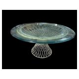 60 INCH ROUND FIBERGLASS TOP MCM TABLE