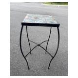TILE TOP METAL STAND
