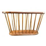 WOODEN MCM MAGAZINE STAND